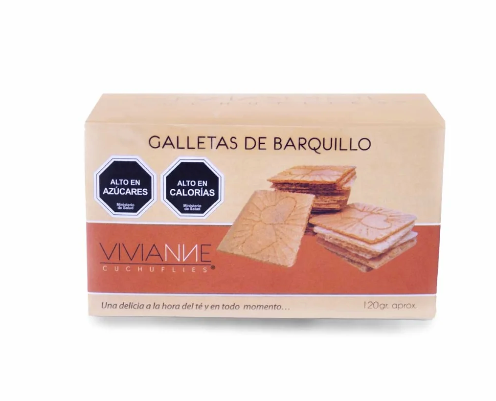 Galletas de barquillo tradicional.